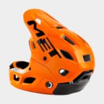 Cykelhjälm MET Parachute MCR MIPS Orange Black/Glossy, Small (52 - 56 cm)