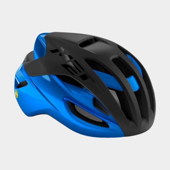 Cykelhjälm MET Rivale MIPS Black Blue/Matt Glossy, Small (52 - 56 cm)