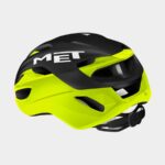 Cykelhjälm MET Rivale MIPS Black Safety Yellow/Matt Glossy, Large (58 - 61 cm)