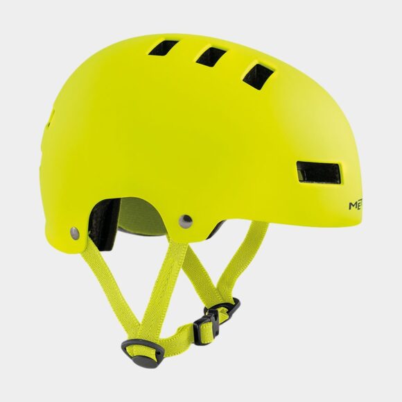 Cykelhjälm MET Yo-Yo Safety Yellow/Matt, Medium (54 - 57 cm)