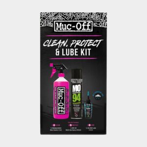 Underhållskit för cykel MUC-OFF Wash, Protect and Wet Lube Kit, 400 ml + 1000 ml + 50 ml