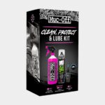 Underhållskit för cykel MUC-OFF Wash, Protect and Wet Lube Kit, 400 ml + 1000 ml + 50 ml