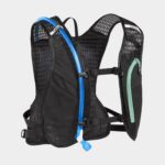 Vätskeryggsäck för cykel Camelbak Women's Chase Bike Vest Black/Mint, 4 liter + vätskebehållare (1.5 liter)