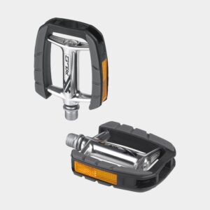 Pedaler XLC PD-M01, 1 par, Standardpedaler, svart/silver