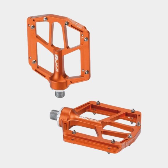 Pedaler XLC PD-M14, 1 par, Plattformspedaler, orange