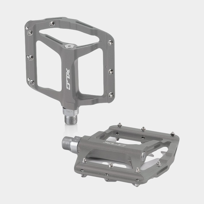 Pedaler XLC PD-M20, 1 par, Plattformspedaler, titan