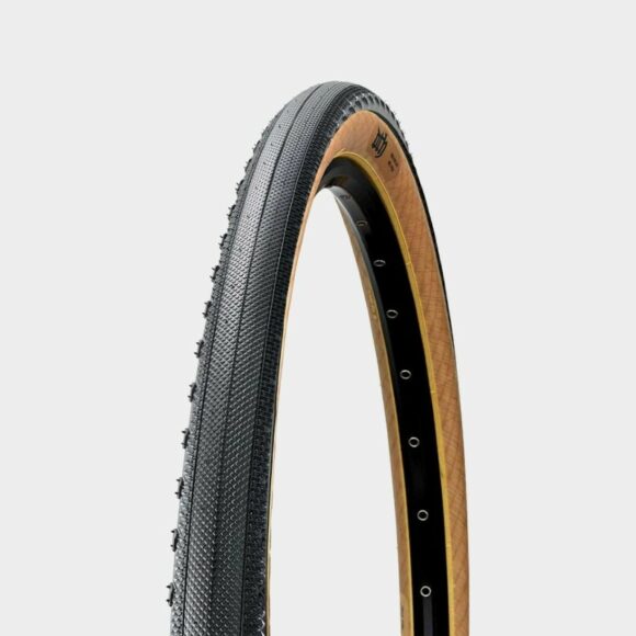 Däck Maxxis Receptor EXO/TR Dark Tan Wall 40-622 (700 x 40C / 28 x 1.50) vikbart