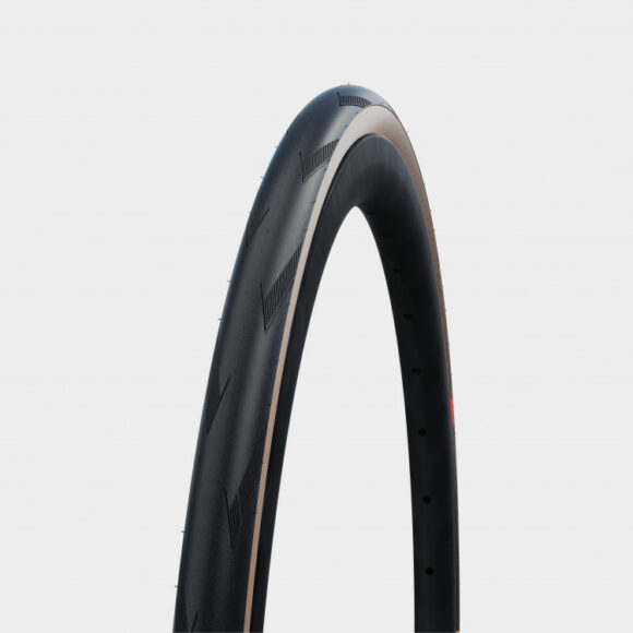 Däck Schwalbe Pro One TLE ADDIX Race Super Race V-Guard Transparent Sidewall 28-622 (700 x 28C / 28 x 1.10) vikbart