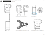 Minipump Crankbrothers Sterling LG Gauge, med analog tryckmätare (manometer) + flaskhållarfäste