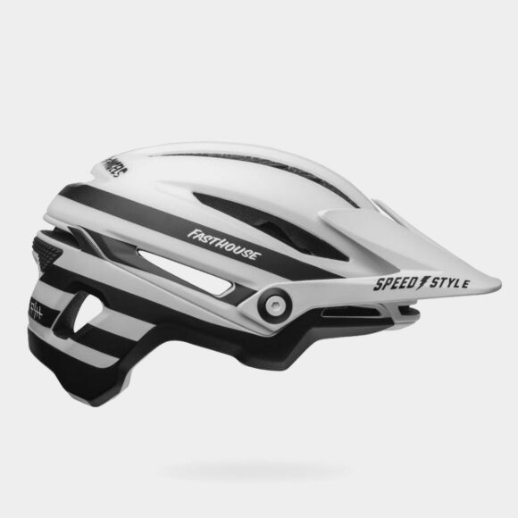 Cykelhjälm Bell Sixer MIPS Matte White/Black FastHouse, Medium (55 - 59 cm)