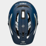 Cykelhjälm Bell Sixer MIPS Matte/Gloss Blue/White Fasthouse, Large (58 - 62 cm)