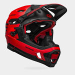 Cykelhjälm Bell Super DH Spherical MIPS Fasthouse Matte Red/Black, Small (52 - 56 cm)