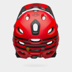 Cykelhjälm Bell Super DH Spherical MIPS Fasthouse Matte Red/Black, Large (58 - 62 cm)