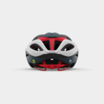 Cykelhjälm Giro Aether Spherical MIPS Matte Portaro Grey/White/Red, Large (59 - 63 cm)