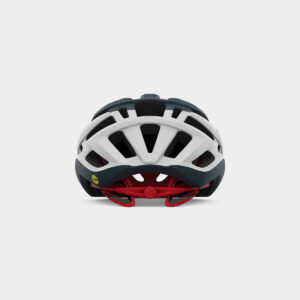 Cykelhjälm Giro Agilis MIPS Matte Portaro Grey/White/Red, Small (51 - 55 cm)