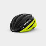 Cykelhjälm Giro Cinder MIPS Matte Black Fade/Highlight Yello, Medium (55 - 59 cm)