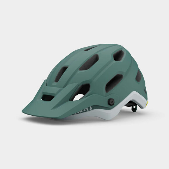 Cykelhjälm Giro Source MIPS W Matte Grey/Green, Small (51 - 55 cm)