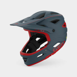 Cykelhjälm Giro Switchblade MIPS Matte Portaro Grey/Red, Large (59 - 63 cm)