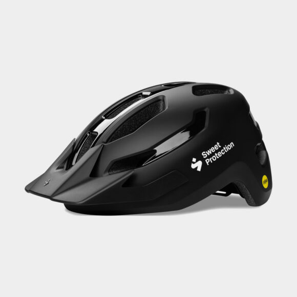 Cykelhjälm Sweet Protection Ripper MIPS JR Matte Black, One-Size (48 - 53 cm)