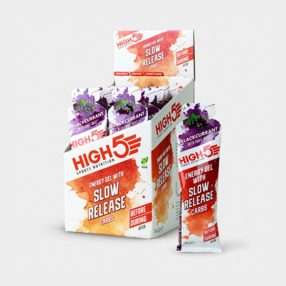 Energigel High5 Slow Release Gel Blackcurrant, 62 gram