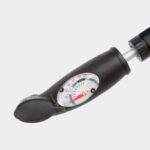 Minipump M-Wave Double Shot B, med analog tryckmätare (manometer), med extern slang + ramfäste