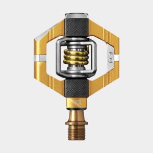 Pedaler Crankbrothers Candy 11, 1 par, grå/guld, inkl. klossar