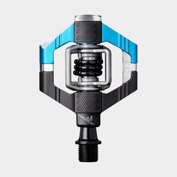 Pedaler Crankbrothers Candy 7, 1 par, Electric Blue/svart, inkl. klossar