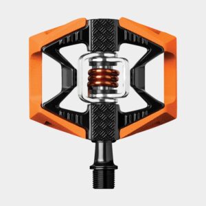 Pedaler Crankbrothers Double Shot 2, 1 par, Kombipedaler, orange, inkl. klossar