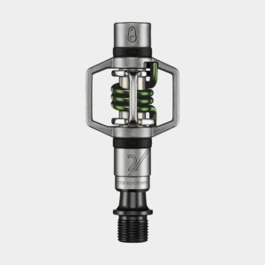 Pedaler Crankbrothers Eggbeater 2, 1 par, grå/grön, inkl. klossar