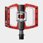 Pedaler Crankbrothers Mallet DH, 1 par, röd, inkl. klossar