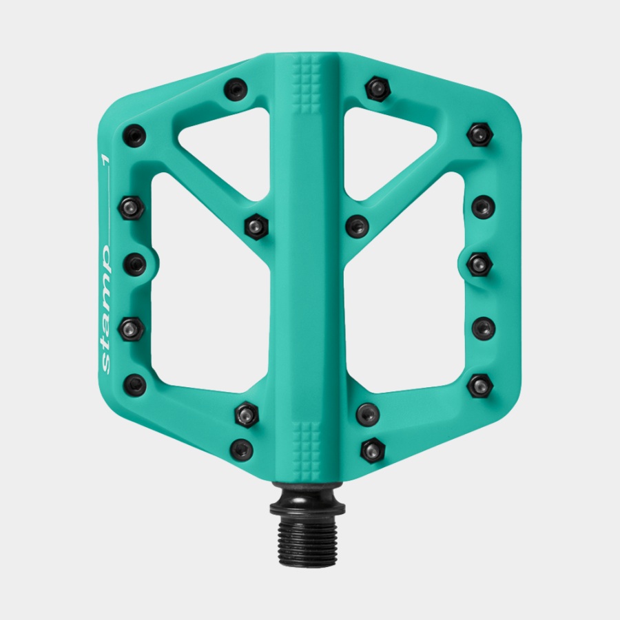 Pedaler Crankbrothers Stamp 1 Small, 1 par, Plattformspedaler, turkos