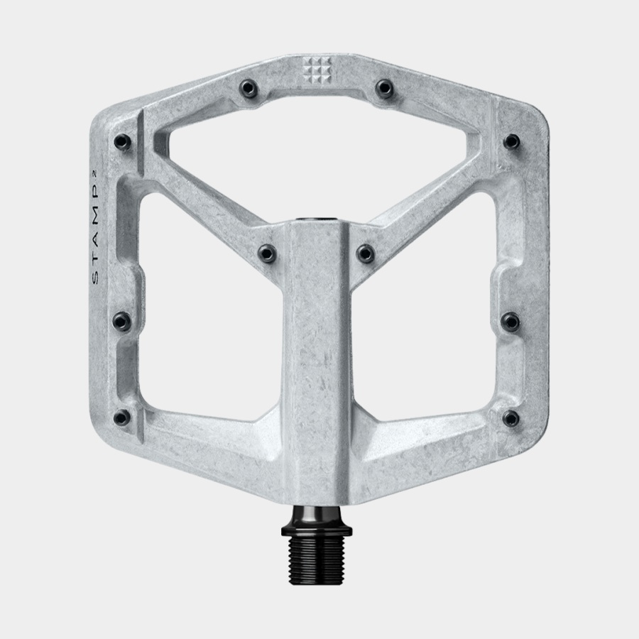 Pedaler Crankbrothers Stamp 2 Large, 1 par, Plattformspedaler, silver