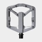 Pedaler Crankbrothers Stamp 3 Large Magnesium, 1 par, Plattformspedaler, grå