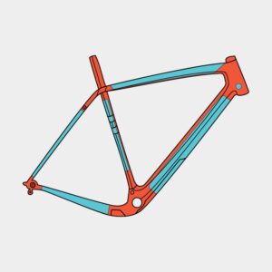 Ramskydd RideWrap Covered Frame Protection Kit eMTB Matte