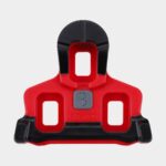 Pedalklossar BBB PowerClip, 1 par, SPD-SL-kompatibel, 6°, röd/svart