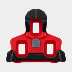 Pedalklossar BBB PowerClip, 1 par, SPD-SL-kompatibel, 6°, röd/svart