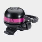 Ringklocka BBB EasyFit Deluxe Ø32 mm, mässing, svart/magenta