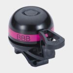 Ringklocka BBB EasyFit Deluxe Ø32 mm, mässing, svart/magenta