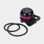 Ringklocka BBB EasyFit Deluxe Ø32 mm, mässing, svart/magenta