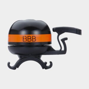 Ringklocka BBB EasyFit Deluxe Ø32 mm, mässing, svart/orange