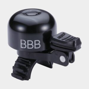 Ringklocka BBB EasyFit Deluxe Ø32 mm, mässing, svart/gul