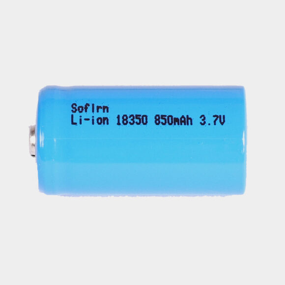 Batteripaket M-Tiger 16350 till S.A.S 3.7V, 1-cell, 800 mAh