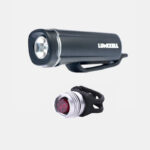 Lampset Lumixell Urban 100 / Ruby Diamond Safety Light Red