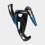 Flaskhållare Elite Custom Race Plus, plast, svart/blå