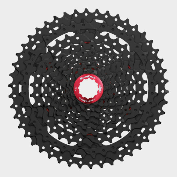 Kassett SunRace CSMX3, 10 växlar, 11-40T, svart