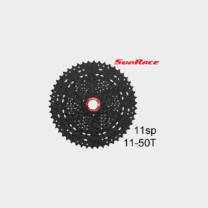 Kassett SunRace CSMX80, 11 växlar, 11-50T, svart