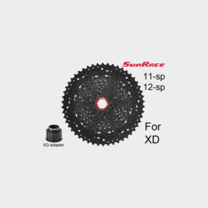 Kassett SunRace CSMX9X, 11 växlar, 11-42T, svart