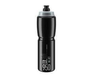 Flaska Elite JET Black Grey Logo 950ml