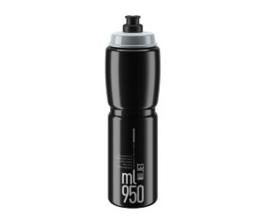 Flaska Elite JET Black Grey Logo 950ml