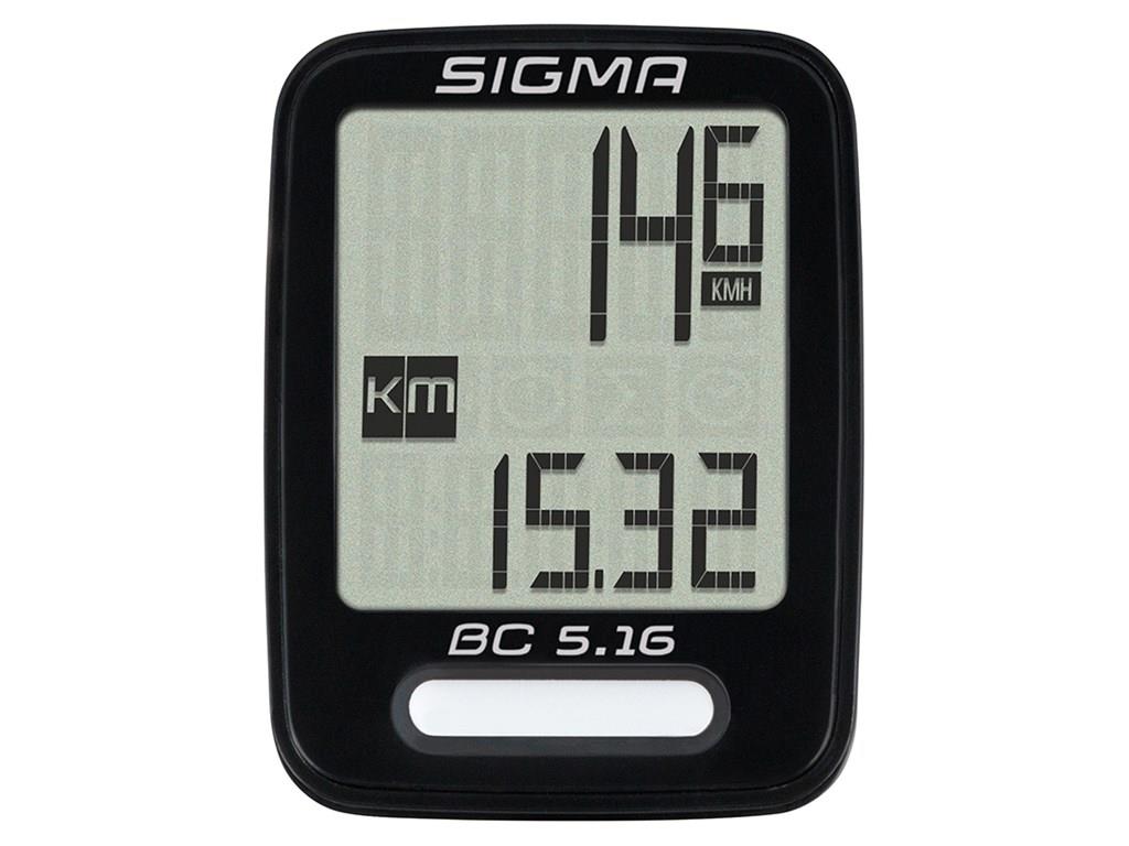 Cykeldator Sigma BC 5.16 svart